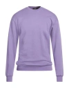 Takeshy Kurosawa Man Sweatshirt Lilac Size L Cotton In Purple