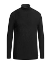 Takeshy Kurosawa Man Turtleneck Black Size Xxl Polyester, Viscose