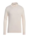 Takeshy Kurosawa Man Turtleneck Ivory Size Xxl Viscose, Polyester, Polyamide In White