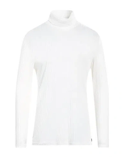Takeshy Kurosawa Man Turtleneck White Size Xxl Polyester, Viscose