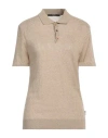 Takeshy Kurosawa Woman Sweater Sand Size Xxl Cotton, Acrylic In Beige