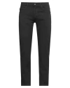 Take-two Man Pants Black Size 32 Cotton, Elastane In Black