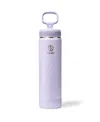 Takeya Sport 22 Oz. Triple-insulated Water Bottle With Spout Lid In Silver