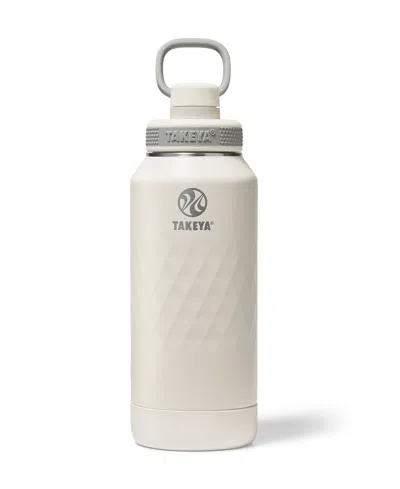 Takeya Sport 32 Oz. Triple-insulated Water Bottle With Spout Lid In Blue