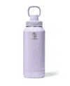 Takeya Sport 32 Oz. Triple-insulated Water Bottle With Spout Lid In Silver