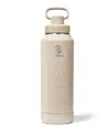 Takeya Sport 40 Oz. Triple-insulated Water Bottle With Spout Lid In Brown