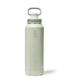 Takeya Sport 40 Oz. Triple-insulated Water Bottle With Spout Lid In Green
