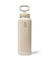 Takeya Sport 40 Oz. Triple-insulated Water Bottle With Straw Lid In Brown
