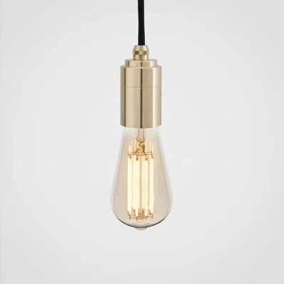 Tala 1 - Light Single Bulb Pendant In Brass