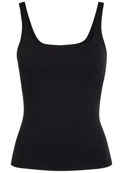 Tala Dayflex Minimal Stretch-jersey Waistcoat In Black