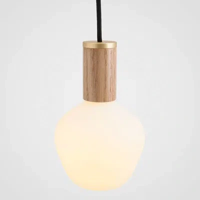 Tala Enno 1 - Light Single Bulb Pendant In Oak