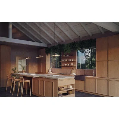 Tala Kilter Pendant In Solid Brass