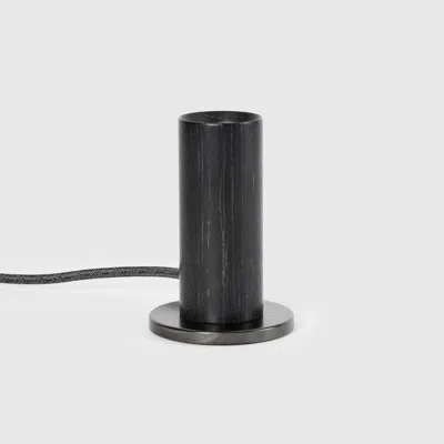 Tala Knuckle Table Lamp In Blackened Oak + Sphere Iv