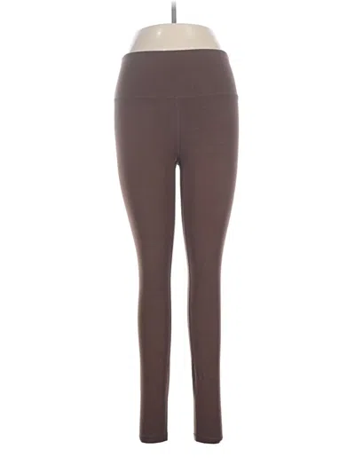 Pre-owned Tala Leggings In Brown
