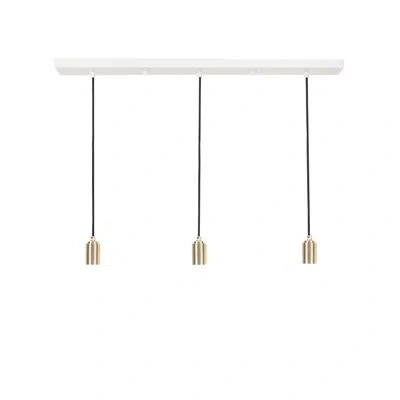 Tala Linear Triple Pendant With Brass