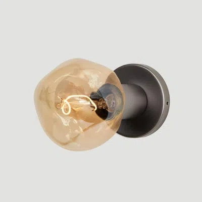 Tala Lochan Aluminum Flush Mounted Sconce In Graphite