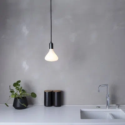 Tala Noma Single Pendant In Graphite In Matte Black