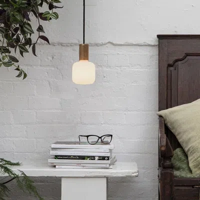 Tala Oblo Pendant Light In Walnut