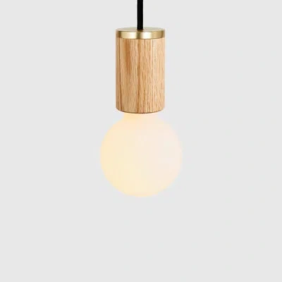Tala Porcelain Ii Pendant Light In Oak