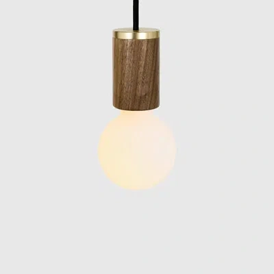 Tala Porcelain Ii Pendant Light In Walnut