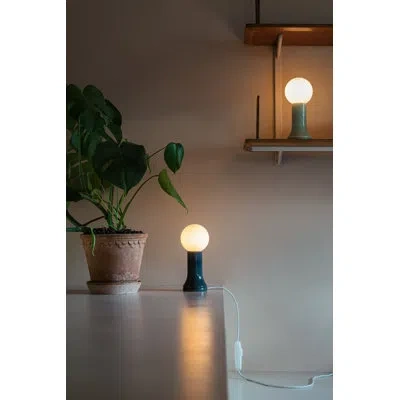 Tala Shore Table Lamp With G95 Led Bulb Us In Green