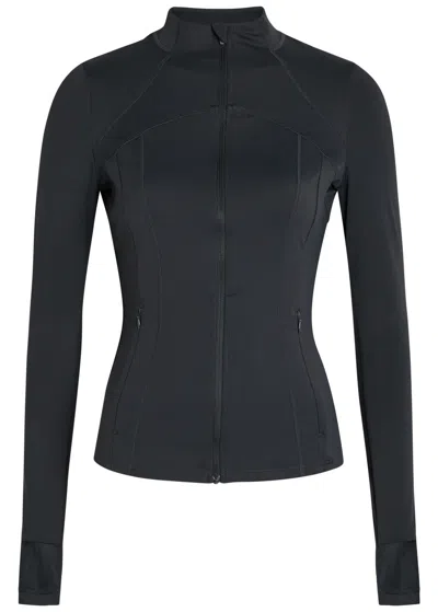 Tala Skinluxe Stretch-jersey Jacket In Blue