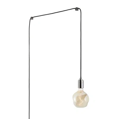 Tala Voronoi I 1 - Light Single Bulb Pendant In Graphite