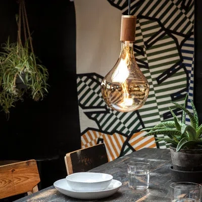 Tala Voronoi I Single Pendant In Walnut