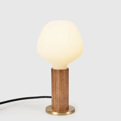 Tala Walnut Knuckle Table Lamp With Enno In Brown