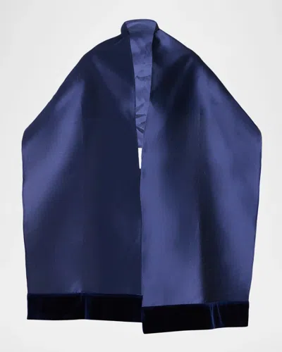 Talbot Runhof Asymmetric Strapless Satin Ball Gown In Moonlight