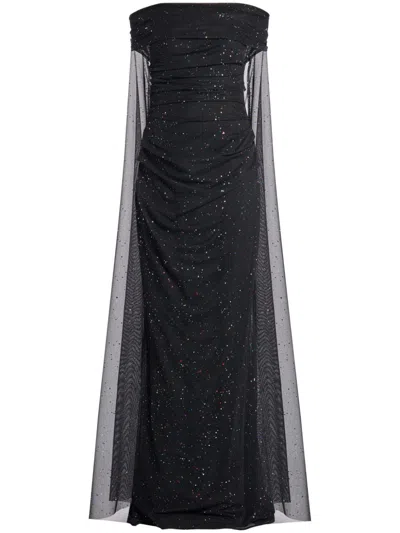 Talbot Runhof Bortolo Gown In 黑色