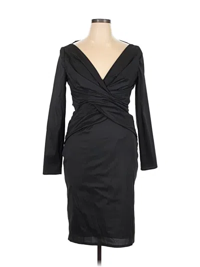 Talbot Runhof Cocktail Dress In Black