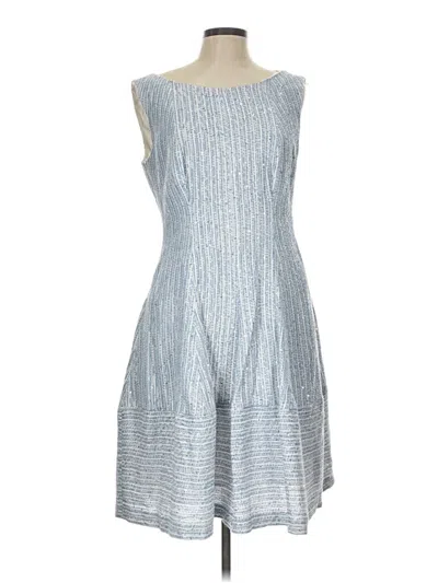 Pre-owned Talbot Runhof Cocktail Dress In Blue