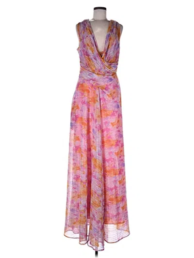 Talbot Runhof Cocktail Dress In Pink