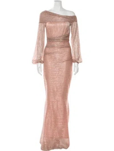 Pre-owned Talbot Runhof Cowl Neck Long Dress