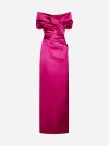 TALBOT RUNHOF DUCHESSE SATIN LONG DRESS