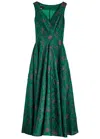 Talbot Runhof Ball Gown Tottori10 In Dark Green