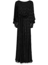 Talbot Runhof Molara1 Maxi Dress In 999 Black
