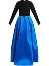 Talbot Runhof Nogoya 1 Gown In Blue