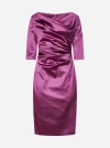 TALBOT RUNHOF SATIN COCKTAIL DRESS