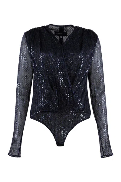 TALBOT RUNHOF TALBOT RUNHOF SEQUIN BODYSUIT