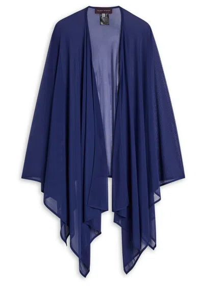 Talbot Runhof Sheer Stretch-mesh Stole