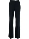 Talbot Runhof Straight-leg Tailored Trousers In Blue