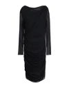 Talbot Runhof Woman Mini Dress Black Size 12 Polyamide, Elastane