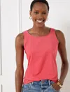 Talbots Plus Petite - 180â° Two-way Tank Top - Holly Berry - 3x