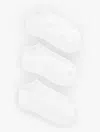 Talbots 3-pack Ankle Socks - White - 001  In White
