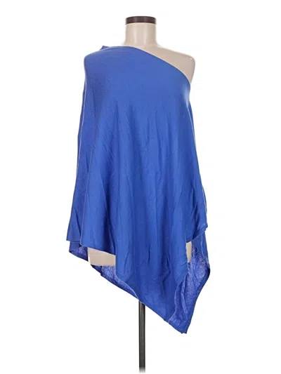 Pre-owned Talbots 3/4 Sleeve Blouse In Blue