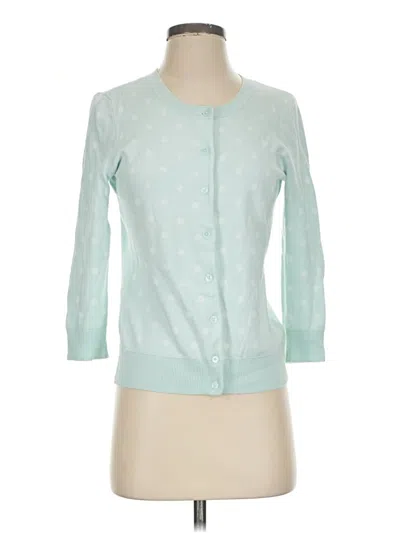 Pre-owned Talbots 3/4 Sleeve Blouse In Teal