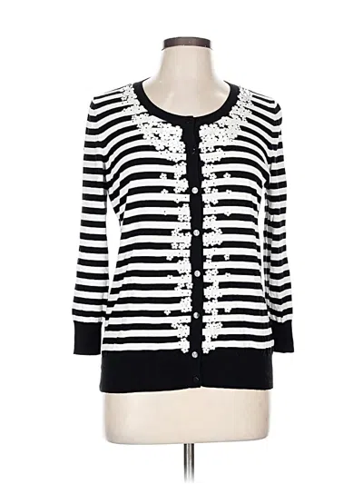 Pre-owned Talbots 3/4 Sleeve T-shirt In Black