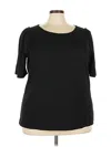 Talbots 3/4 Sleeve T-shirt In Black